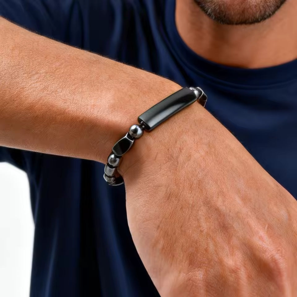 Natural Hematite Bracelet | Timeless Style & Everyday Confidence